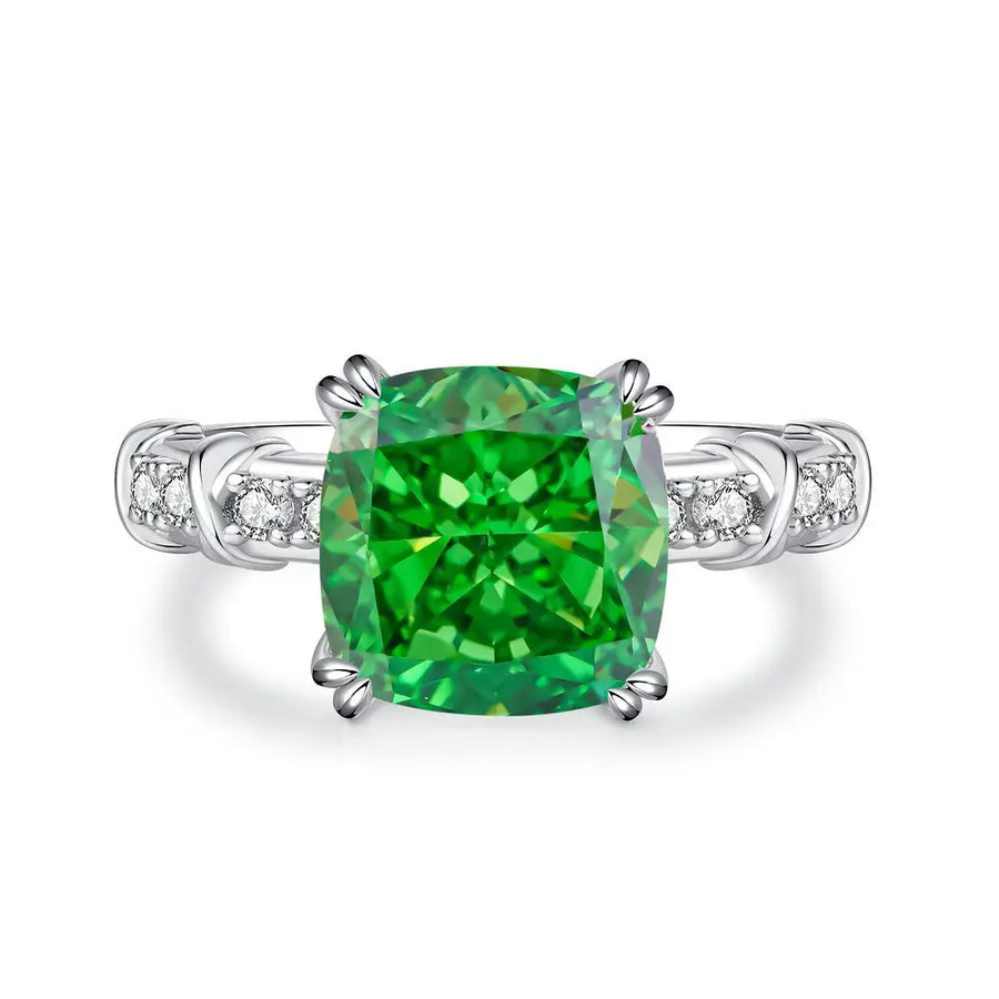 Solid Platinum & White Gold Diamond Ring