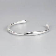 Silver Thick Chain Bracelet