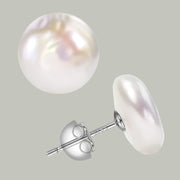 Baroque Freshwater Pearl Silver Earrings