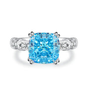 Solid Platinum & White Gold Diamond Ring