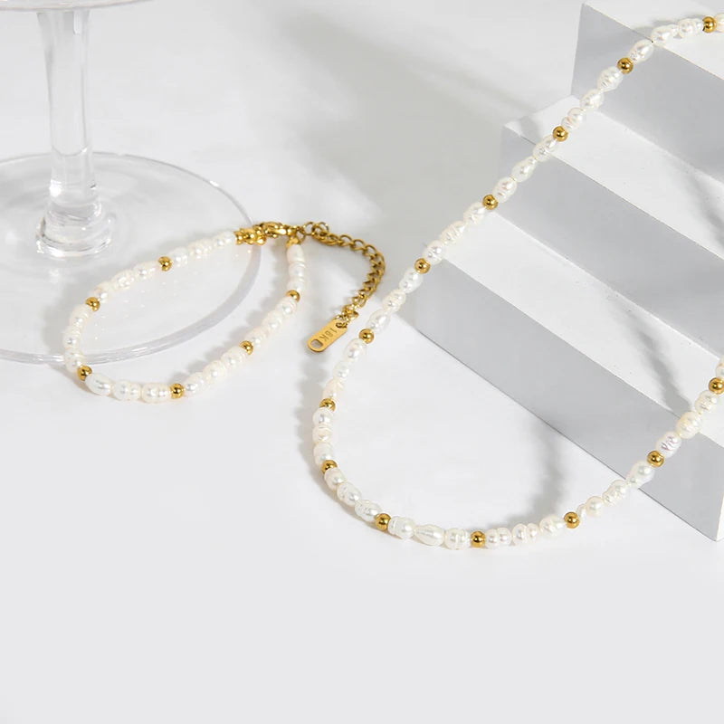 Baroque Freshwater Pearl Choker/Bracelet