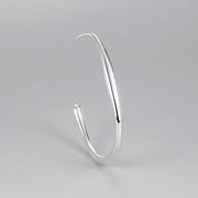 Silver Thick Chain Bracelet