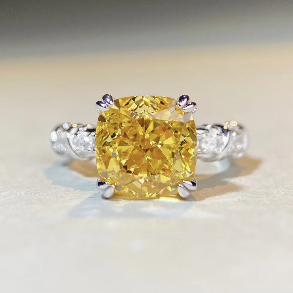 Solid Platinum & White Gold Diamond Ring