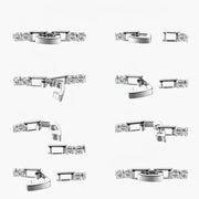 Green Cubic Zirconia Tennis Bracelet