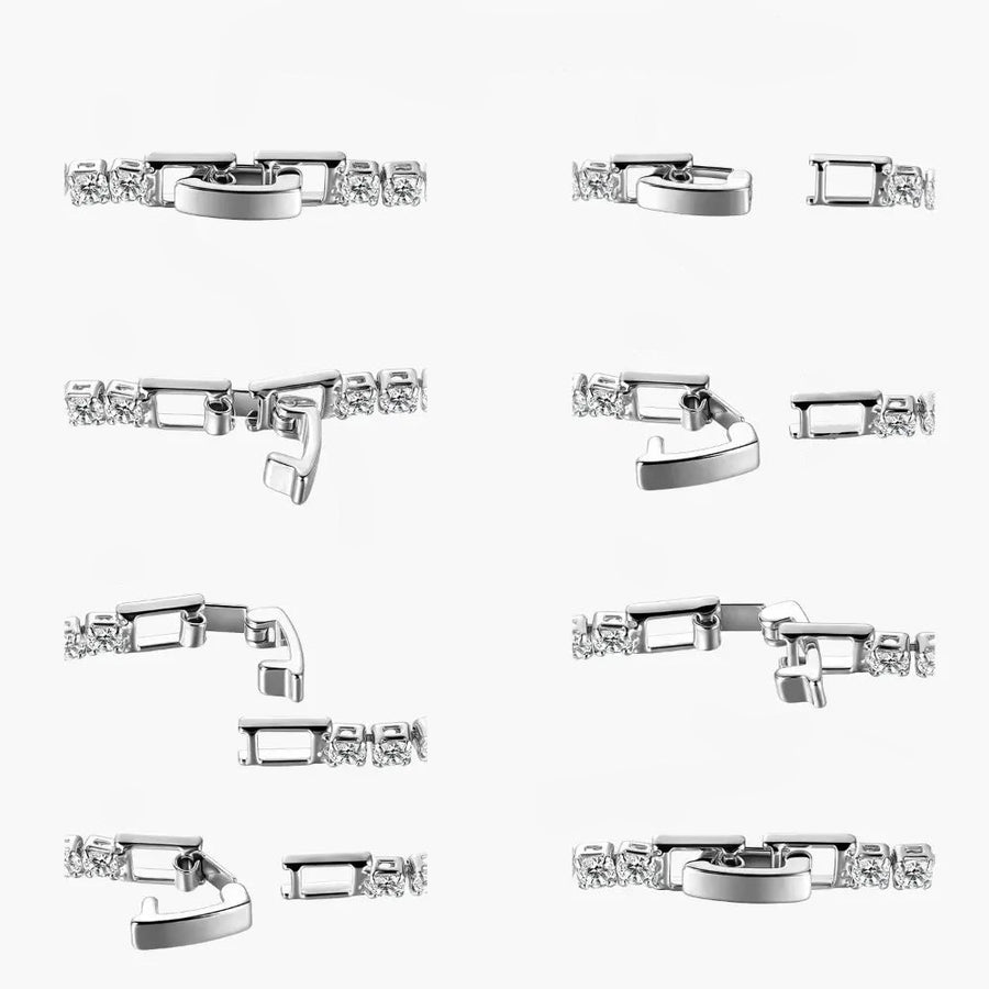 Green Cubic Zirconia Tennis Bracelet