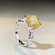 Solid Platinum & White Gold Diamond Ring
